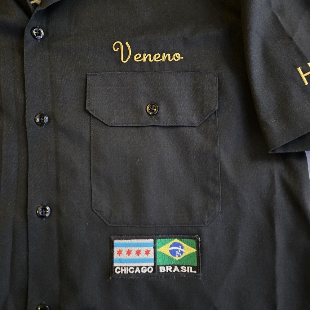Chicago Latin American Motorcycle Association Dickies Shirt - Veneno Brasil - Picture 4 of 9